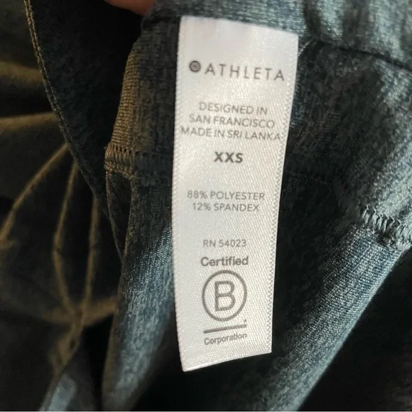 Athleta Uptempo Elevate Hoodie Sweatshirt Bali Green Oceanic Teal - Picture 10 of 10